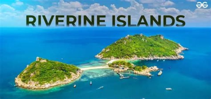 Are riverine islands formed?