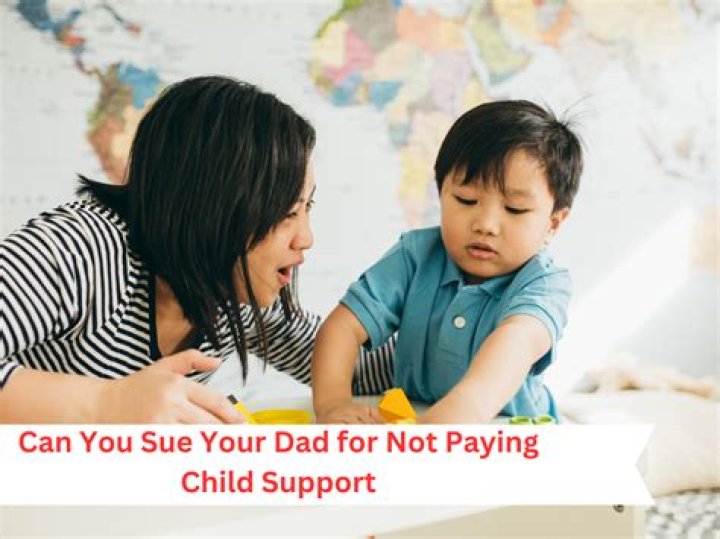 Can i sue for child support?
