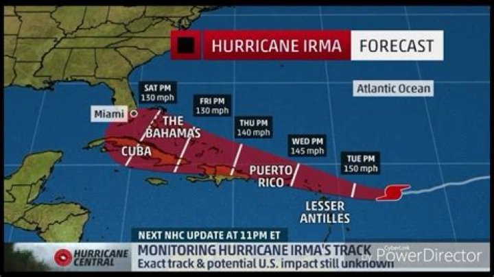 Did irma hit the bahamas?