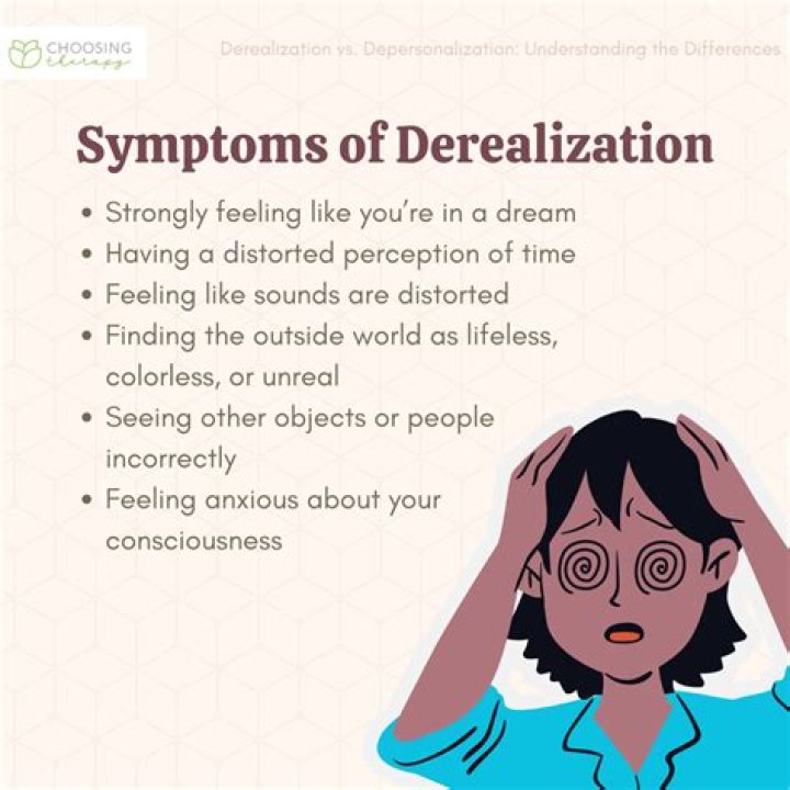 Do i suffer from derealization?