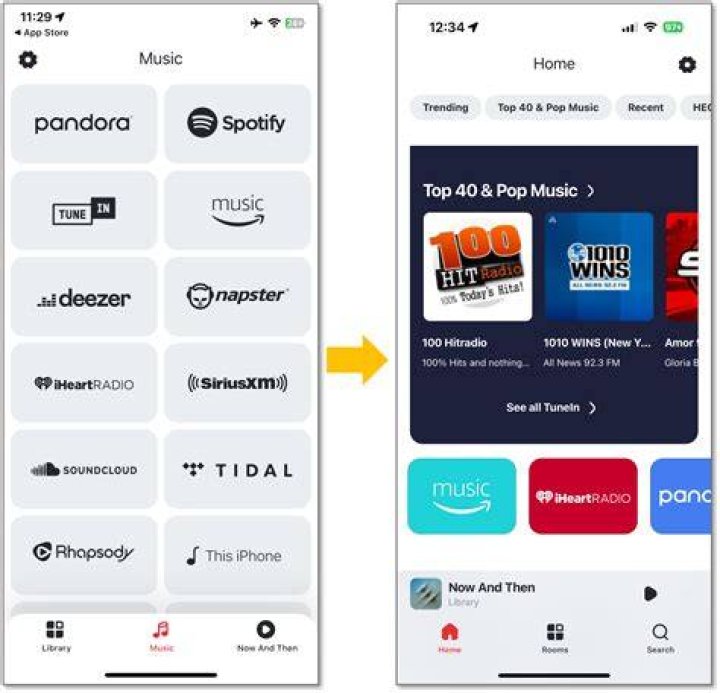 Does Denon Heos support Apple music?