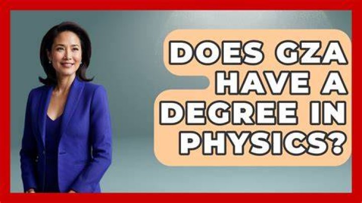 Does the GZA have a degree?