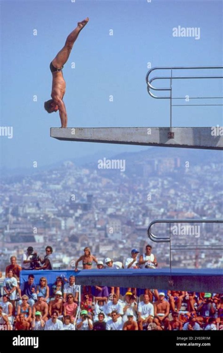 Has an olympic diver ever hit the platform?