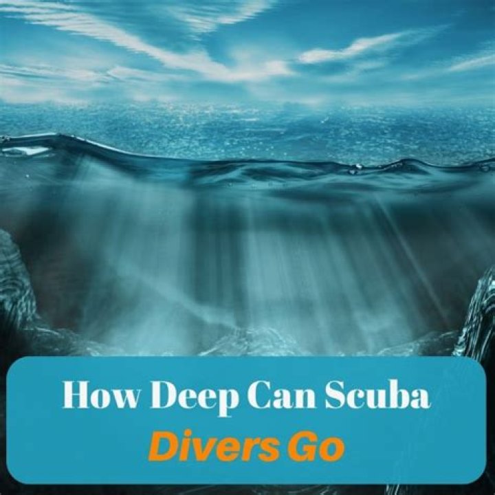 How deep can skin divers go?