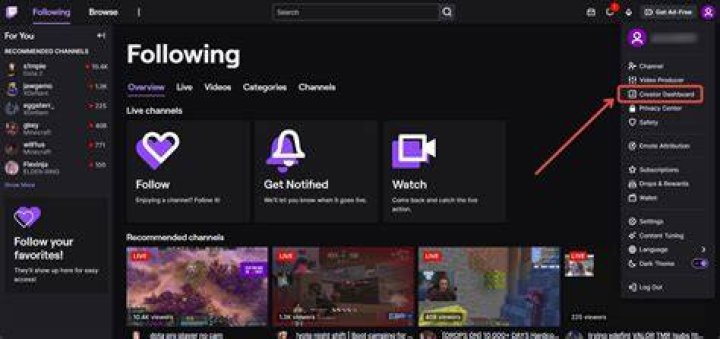 How do you check twitch follow time?