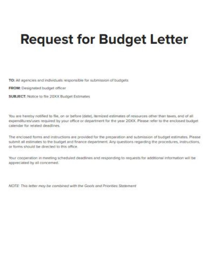 How do you get a snap budget letter?