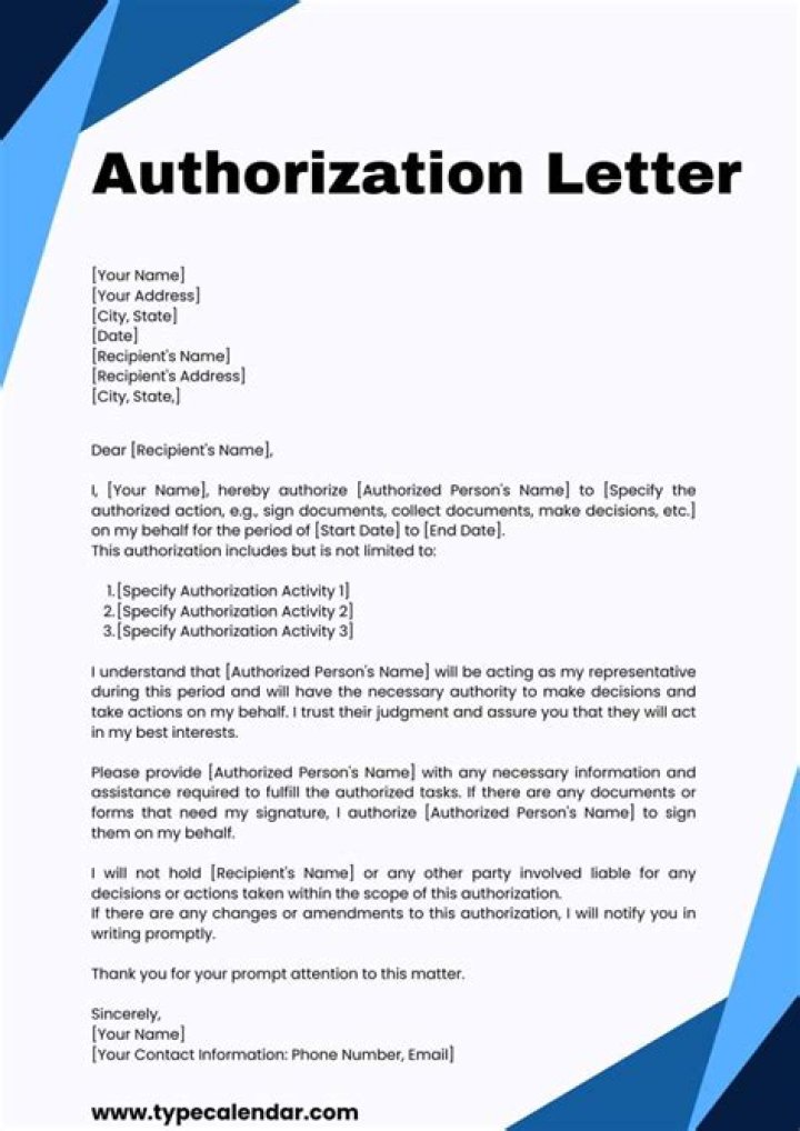 How duly authorized person?