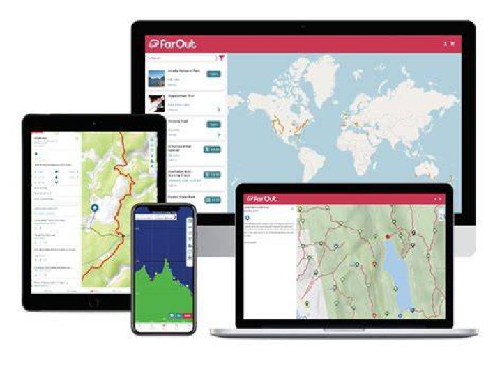 How much does the Guthook app cost?