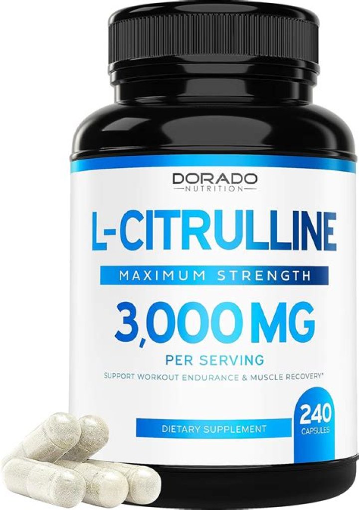 How much l citrulline for ed?