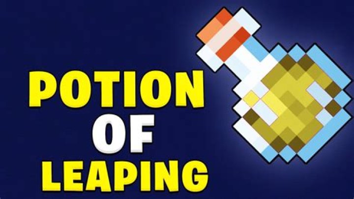 How potion of leaping?