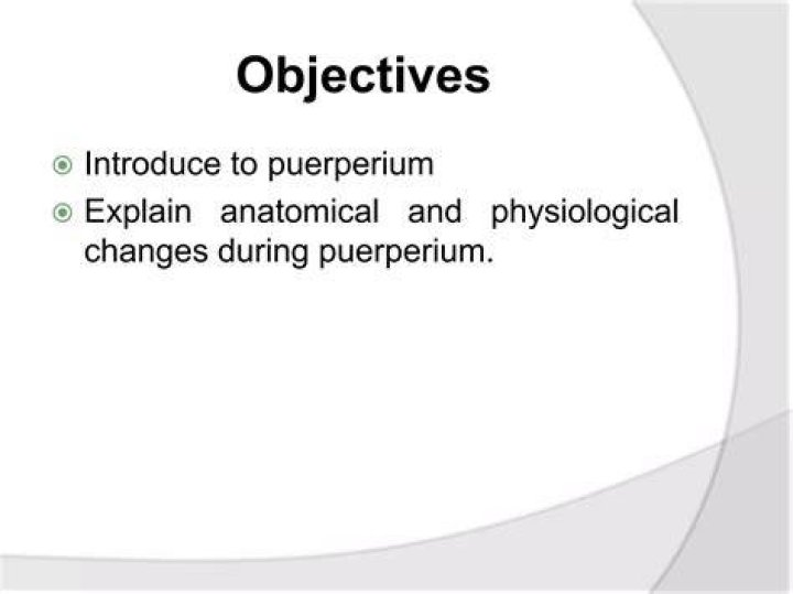 How to explain puerperium?