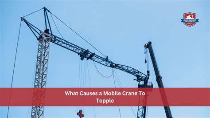 How to prevent a crane from toppling over?
