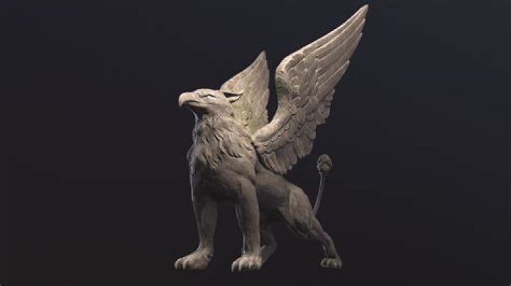 Is a winged lion a griffin?