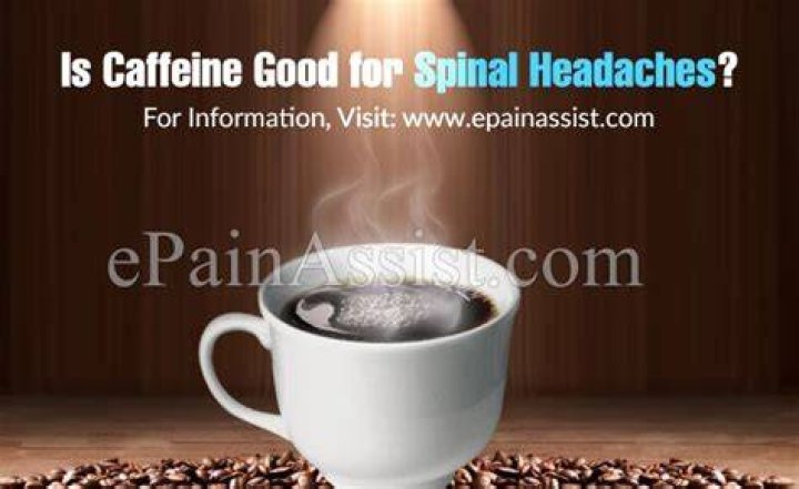 Is caffeine good for headaches?