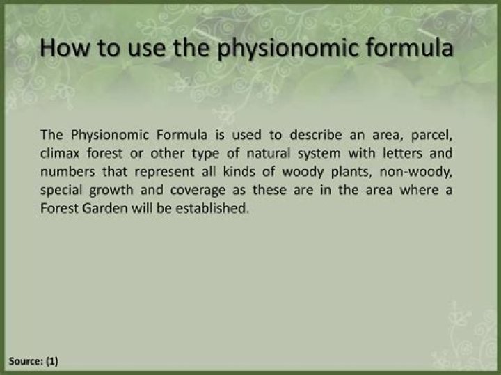 Is physiognomic a word?