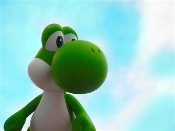 Is Yoshi taller than Mario?