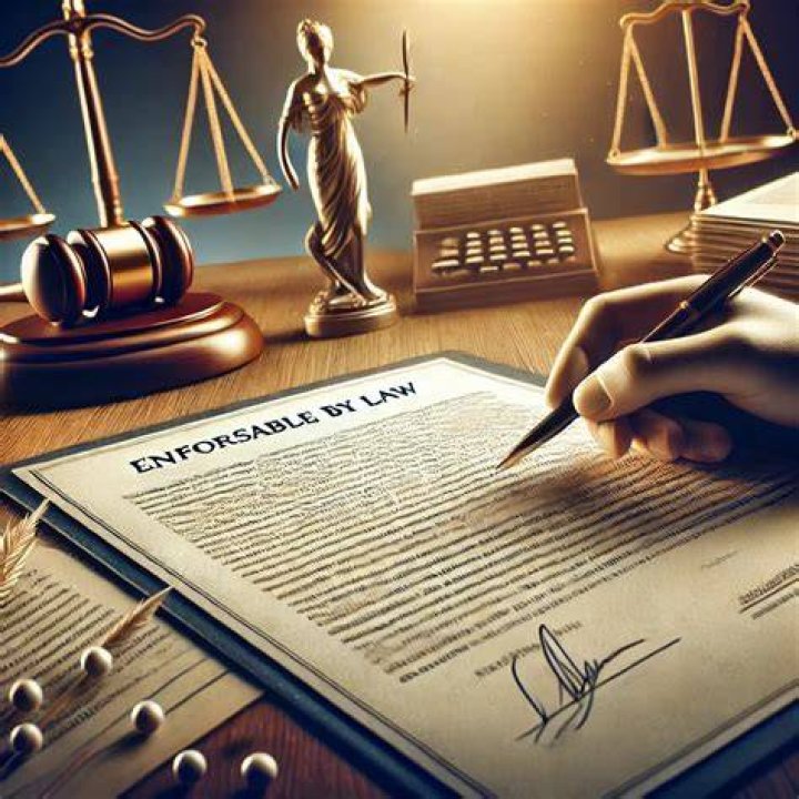 Was enforceable in law?