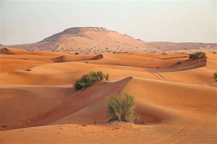Was middle east always desert?