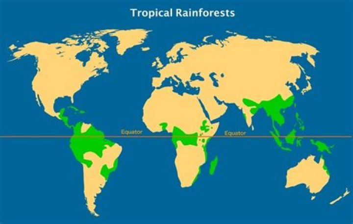 Were is the tropical zone?