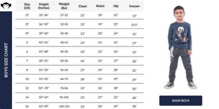 What does 7X mean in boys sizes?