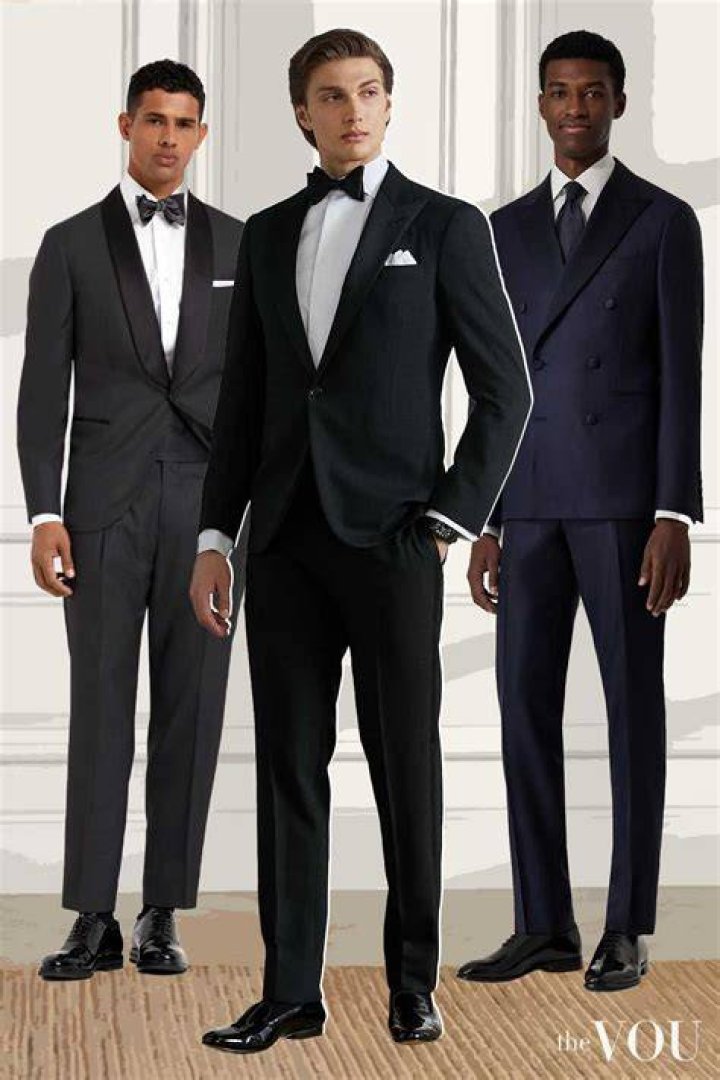 What does black and white attire requested mean?