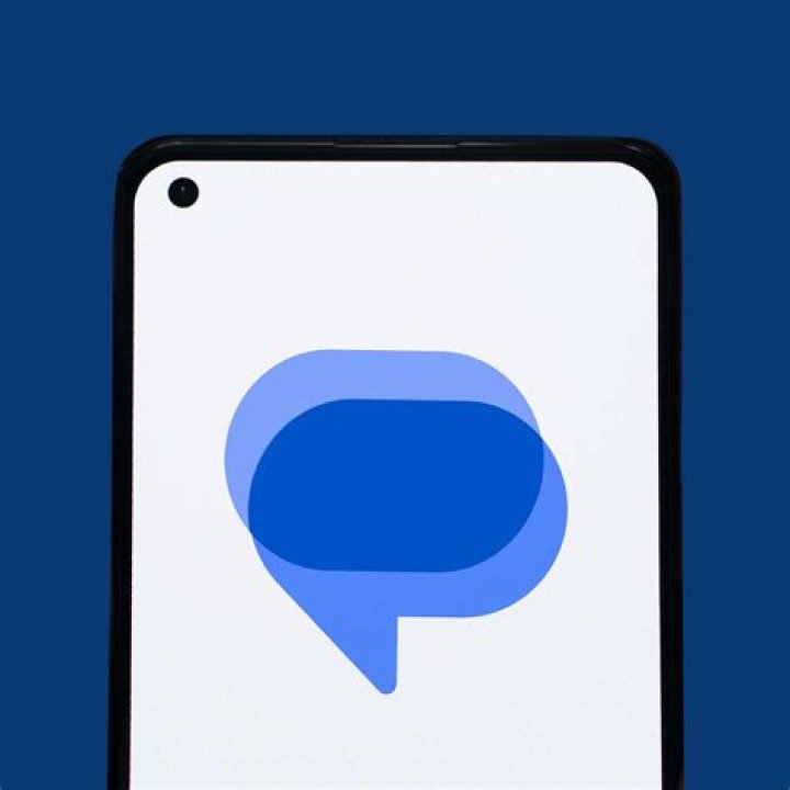 What does the blue dot mean on Android messages?