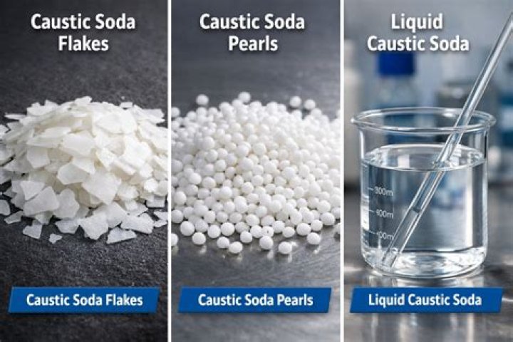 What is caustic soda and caustic potash?
