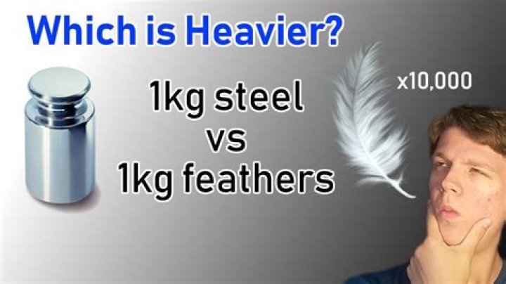 What is heavier 100 pounds feathers?