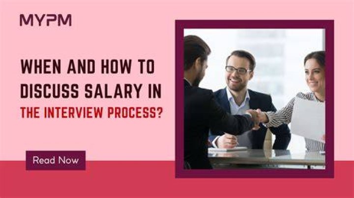 When to discuss salary?