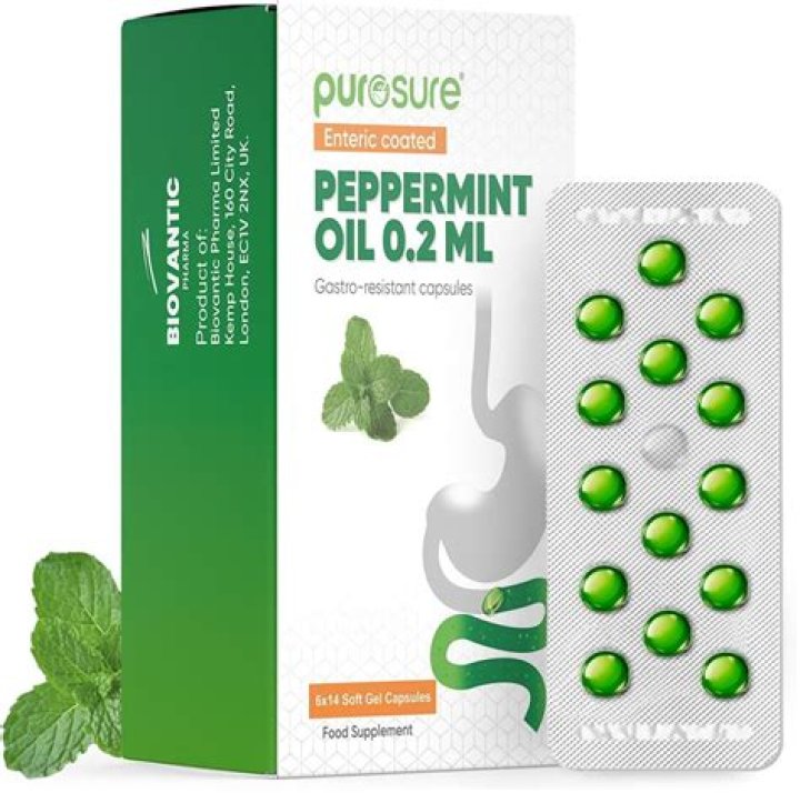 When to take enteric coated peppermint oil?