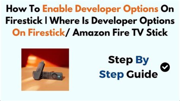 Where is developer options on Firestick?