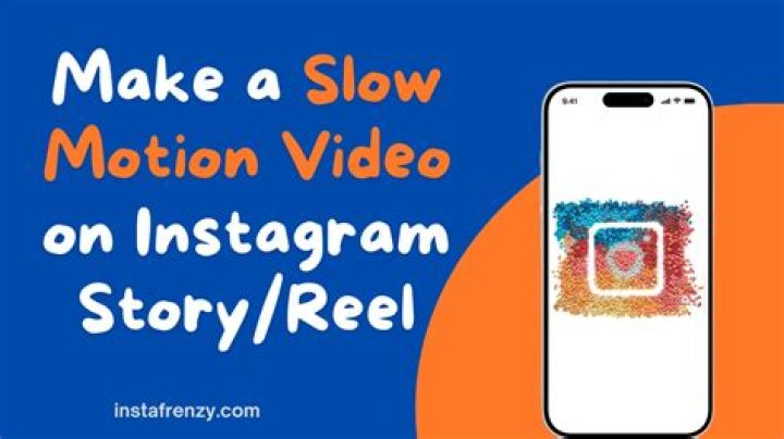 Where is slow motion on instagram?
