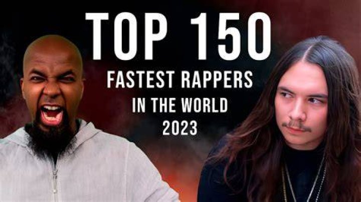 Who is fastest rapper?
