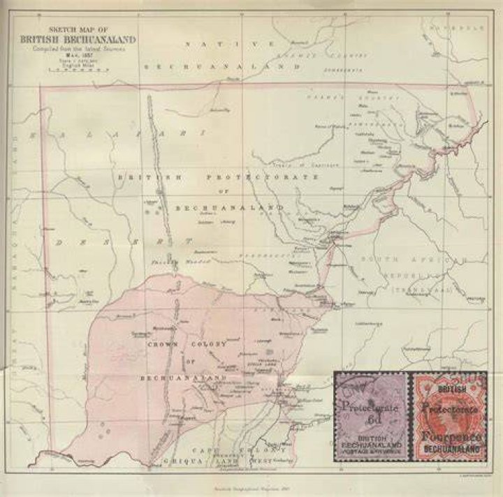 Why was botswana declared a protectorate?